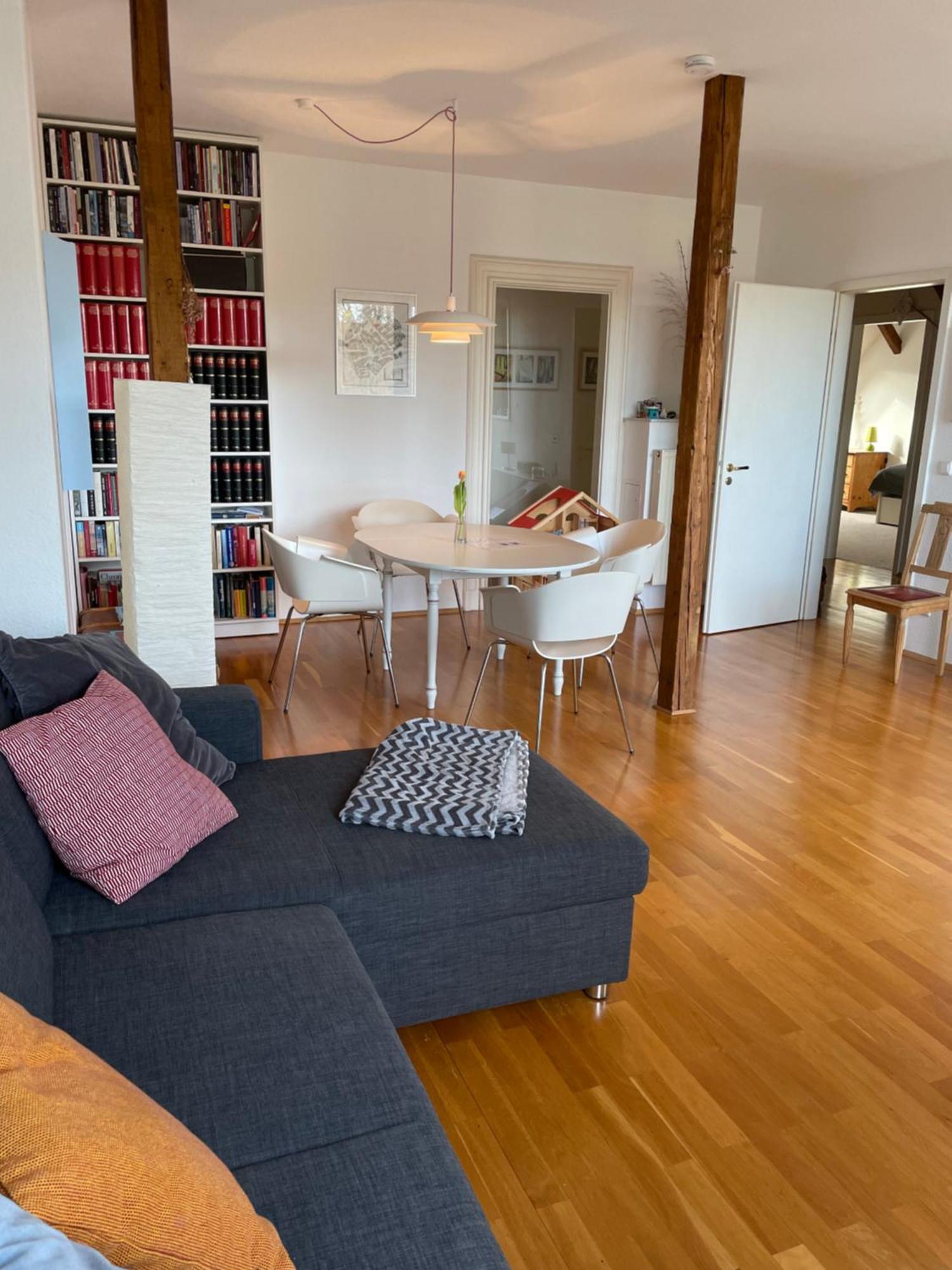 Ferienwohnung 105Qm-3-Raum, Zentral, Ruhig, Gemuetlich Leipzig Exterior foto